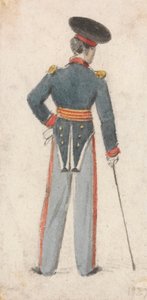 Bir Askerin Arkadan Görünümü by Edmund Thomas Parris
