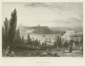 Pera'dan Konstantinopolis by Edmund Thomas Parris