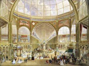1862 Uluslararası Sergisinin İç Mekanı by Edmund Walker