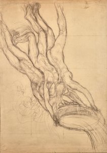 Hyades, c.1914 (kağıt üzerine kurşun kalem) by Edoardo de Albertis