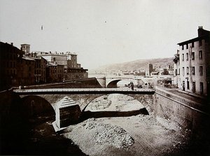 Viyana manzarası (fotoğraf) by Edouard-Denis Baldus