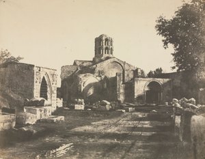 Arles yakınlarındaki Saint-Honorat by Édouard Baldus