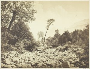 Voreppe Dauphine, c. 1855. by Édouard Baldus