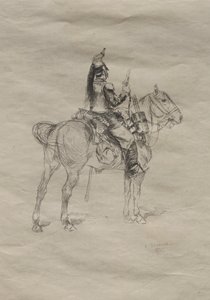 Süvari, 1875. by Jean Baptiste Edouard Detaille