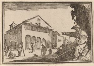 İmarethane by Edouard Eckman after Jacques Callot