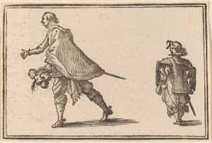 Beyefendi ve Sayfası by Edouard Eckman after Jacques Callot