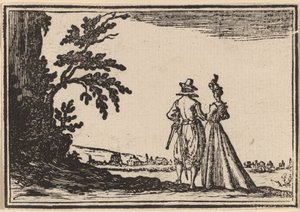Gezinti Yolu by Edouard Eckman after Jacques Callot
