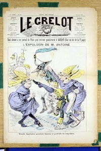 “Le Grelot”un kapağı, sayı 835, Satirique en Couleurs
