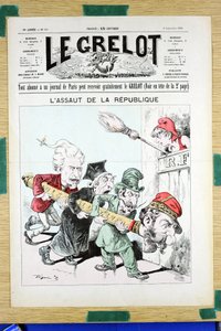 “Le Grelot”un kapağı, 908 numara, Satirique en Couleurs
