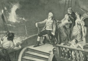 Haydn Yaratılışını Yazıyor (gravür)