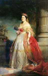 Mathilde Laetitia Wilhelmine Bonaparte (1820-1904) 1861 (tuval üzerine yağlı boya)