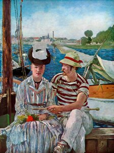 Argenteuil, 1874. by Édouard Manet