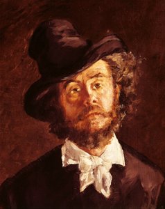 Sanatçı (ressamın portresi, Marcellin Desboutin) by Édouard Manet