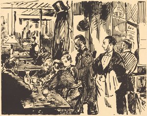 Kafede by Édouard Manet