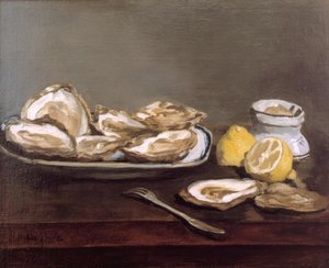 İstiridyeler by Édouard Manet