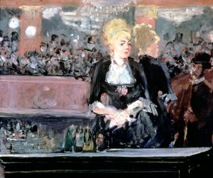 Folies Bergere'de Bar, 1881 by Édouard Manet