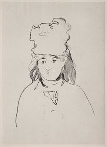 Berthe Morisot, 1872. by Édouard Manet
