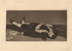 Ölü Toreador (Torero mort) by Édouard Manet