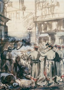 Barikat by Édouard Manet
