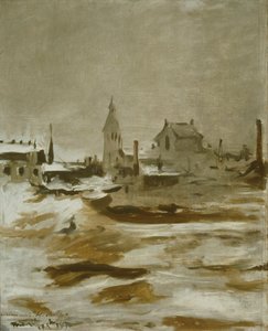 'Petit-Montrouge'de karın etkisi', 1870 by Édouard Manet