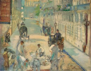 Rue de Berne Pavyonları, 1878 by Édouard Manet