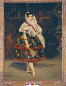 Valencia konumundan Lola by Édouard Manet