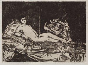 olimpiya by Édouard Manet