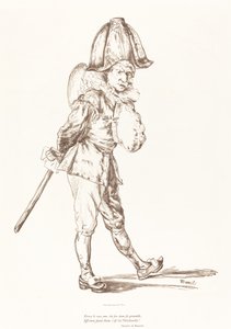 Punchinello by Édouard Manet