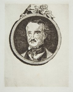 Edgar Allan Poe'nun portresi, 1876. by Édouard Manet