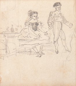 İspanyol çift, 1862 by Édouard Manet