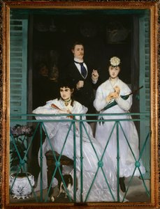 Balkon (Berthe Morisot, Fanny Claus, Antoine Guillemet ve Leon Leenhoff