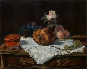 Brioche, 1870. by Édouard Manet