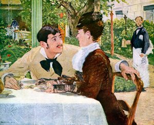 Pere Lathuille Bahçesi, 1879 1938. by Édouard Manet