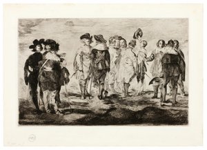 Küçük Cavaliers by Édouard Manet
