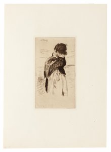 Küçük kız by Édouard Manet