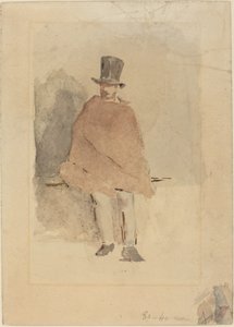 Uzun Şapkalı Adam, 18581859. by Édouard Manet