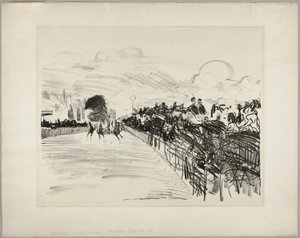 Yarışlar by Édouard Manet