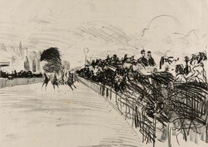 Yarışlar by Édouard Manet