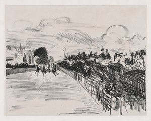 Yarışlar by Édouard Manet