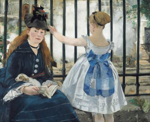 Demiryolu, 1873. by Édouard Manet
