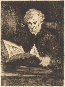 Okuyucu Le liseur, 1861. by Édouard Manet
