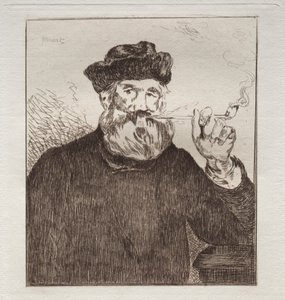 sigara içen by Édouard Manet