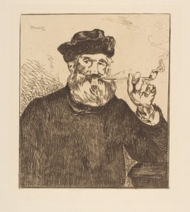 Sigara içen. by Édouard Manet