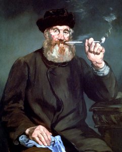 Sigara İçen, 1866 by Édouard Manet