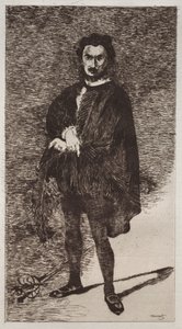 Trajik Aktör by Édouard Manet