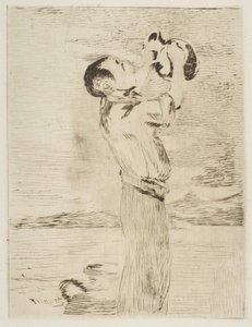 Su İçici, 1870-74. by Édouard Manet