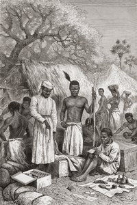 Abdullah Souzi, Jacob Wainright ve James Chouma, Dr. David Livingstone