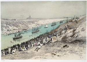 G. Nicole tarafından Süveyş Kanalı