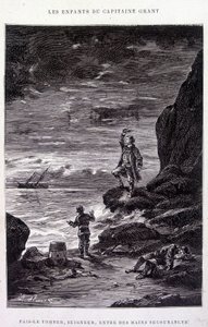 Onu al Tanrım, cesareti kırılmış ellere teslim et! Jules Verne