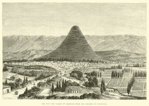 Yanahuara Tepelerinden Arequipa Şehri ve Vadisi by Edouard Riou